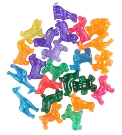 Pearl'n Fun Perler - Dyr - 1000 gram - Transparent