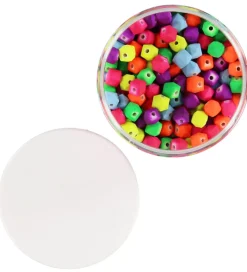 Pearl'n Fun Perler - Oktogram - 125 gram - Neon