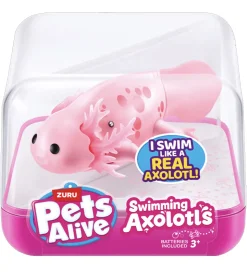 Pets Alive Badelegetøj - Swimming Axolotl - Rosa