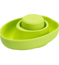 PlanToys Badelegetøj - Naturgummi - Speedbåd/Ubåd - Pastelgrøn