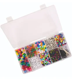 Playbox Perlesæt i opbevaringsboks - 1900 stk