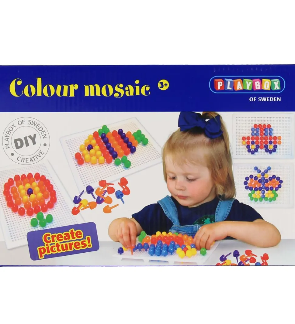 Playbox Stifter - 120 stk - Colour Mosaic