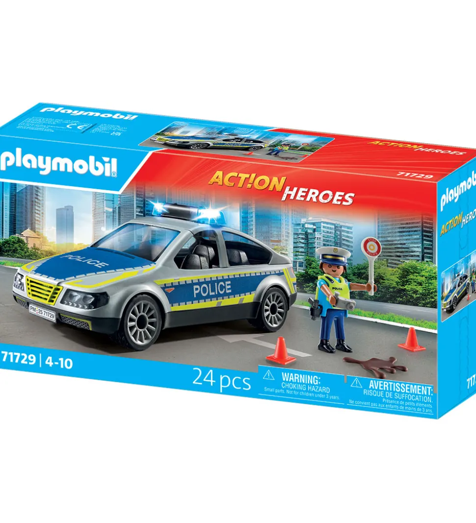 Playmobil Action Heroes - Politi... m. Lys/Lyd - 71729 - 24 Dele