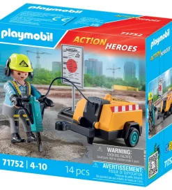 Playmobil Action Heroes - Byggearbejder - 71752 - 14 Dele