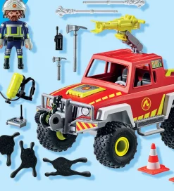 Playmobil Action Heroes - Brandbekæmper Truck - 71824 - 68 Dele