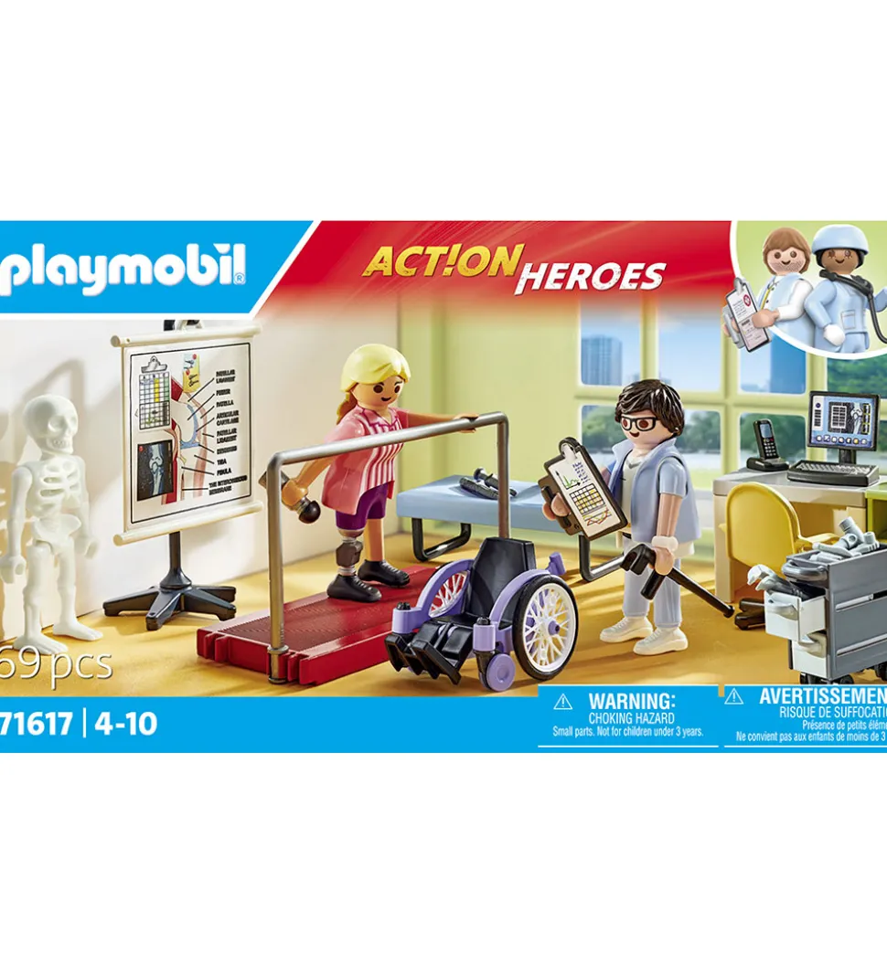 Playmobil Action Heroes - Ortopæd - 71617 - 69 Dele
