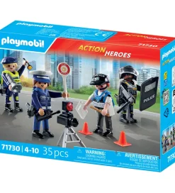 Playmobil Action Heroes - Politifigurer-sæt - 71730 - 35 Dele