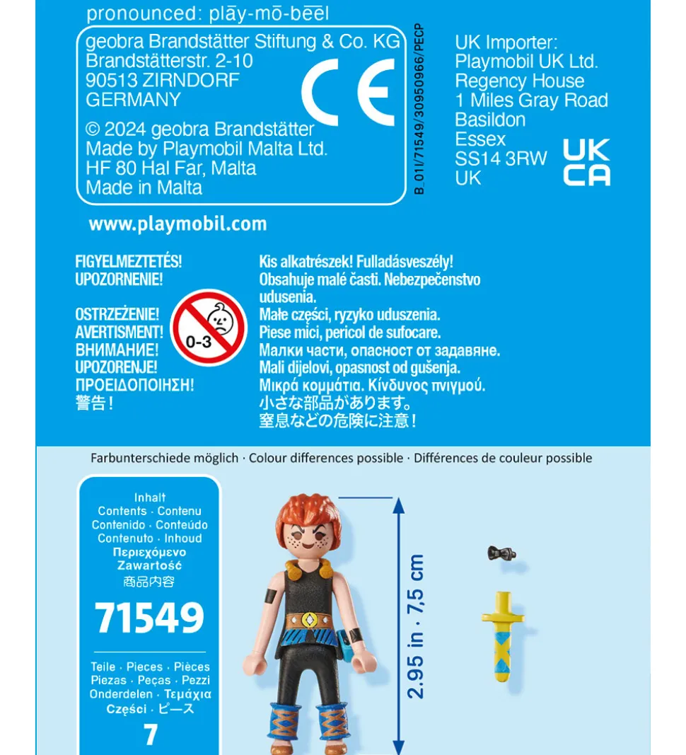 Playmobil Asterix - Adrenalin - 71549 - 7 Dele