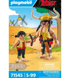 Playmobil Asterix - Huevos Y Bacon og Pepe - 71545 - 8 Dele