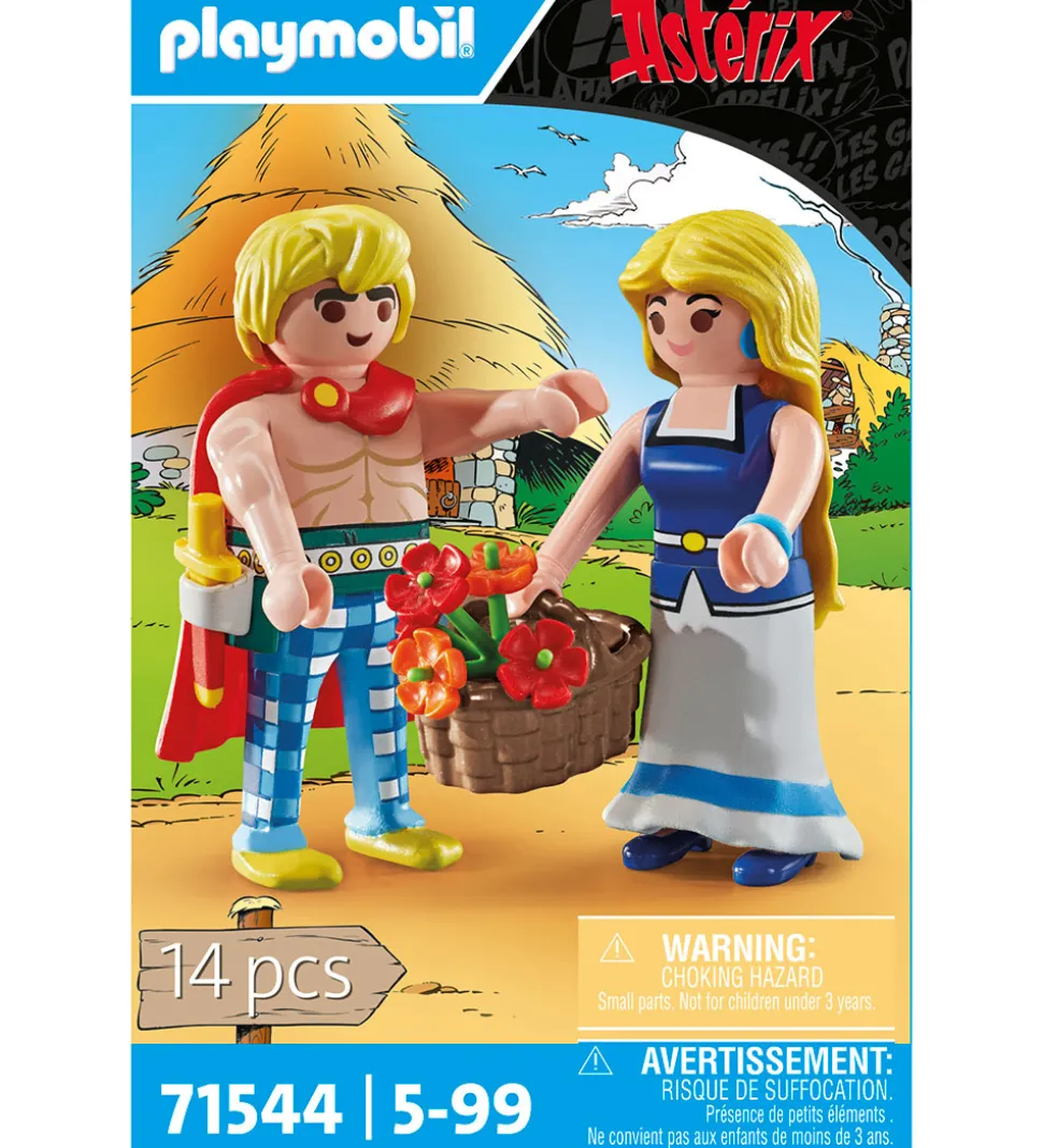 Playmobil Asterix - Tragicomix og Panacea - 71544 - 14 Dele