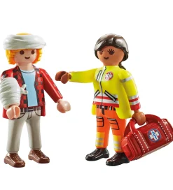Playmobil DuoPack - Paramediciner med Patient - 71506 - 6 Dele