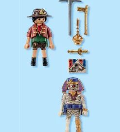 Playmobil Duopack - Skattejæger Og Mumie - 71796 - 10 Dele