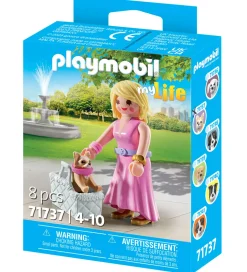 Playmobil My Life - Pige m. Chihuahua - 71737 - 8 Dele