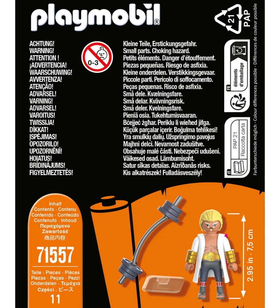 Playmobil Naruto - Ay - 71557 - 11 Dele