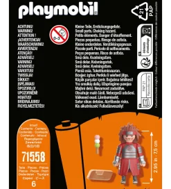 Playmobil Naruto - Choji - 71558 - 6 Dele