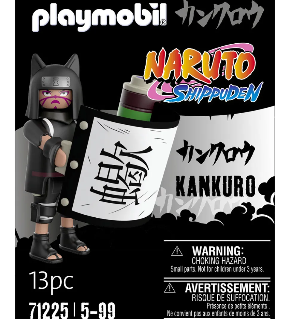 Playmobil Naruto - Kankuro - 71225 - 13 Dele