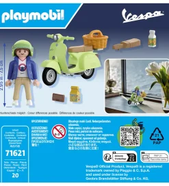 Playmobil Vespa - 1969 Vespa 150 Grøn - 71621 - 20 Dele