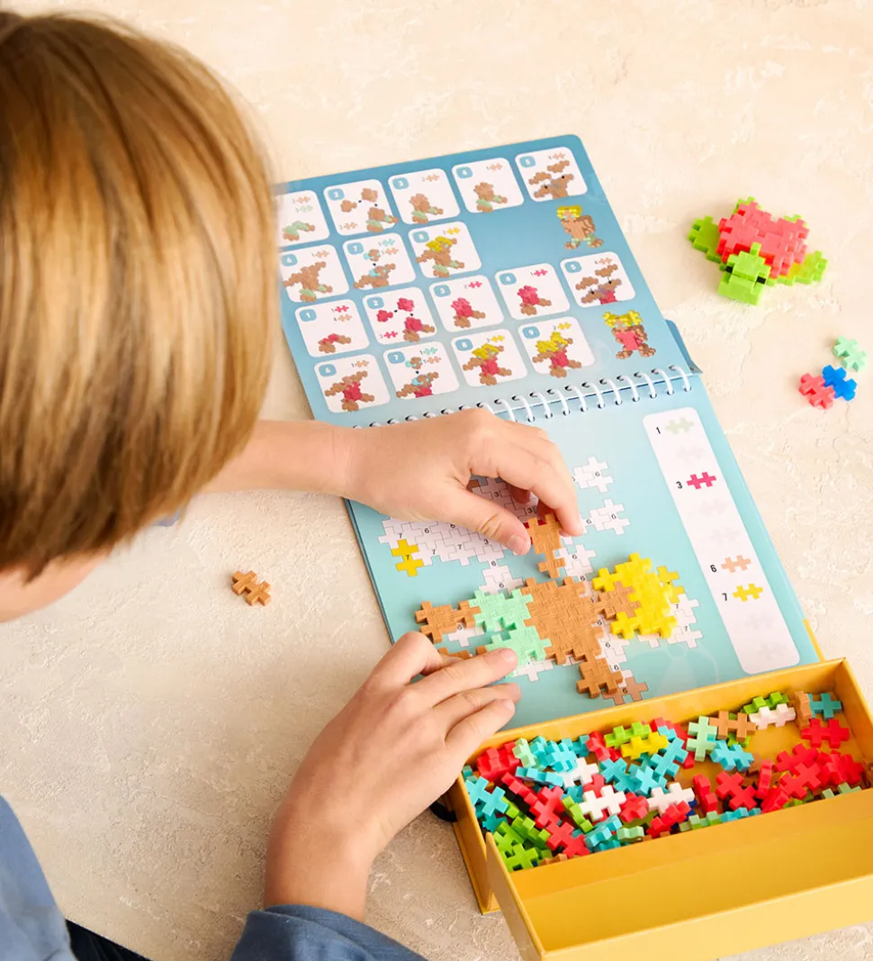 Plus-Plus Aktivitetssæt - Puzzle By Number - 125 stk. - Havet