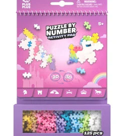 Plus-Plus Aktivitetssæt - Puzzle By Number - 125 stk. - Eventyr