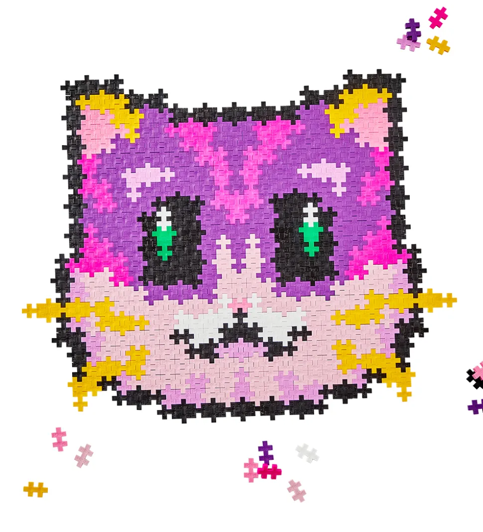 Plus-Plus Puzzle By Number - 500 stk. - Kitten