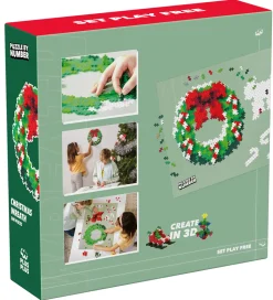 Plus-Plus Puzzle By Number - 500 stk. - Christmas Wreath