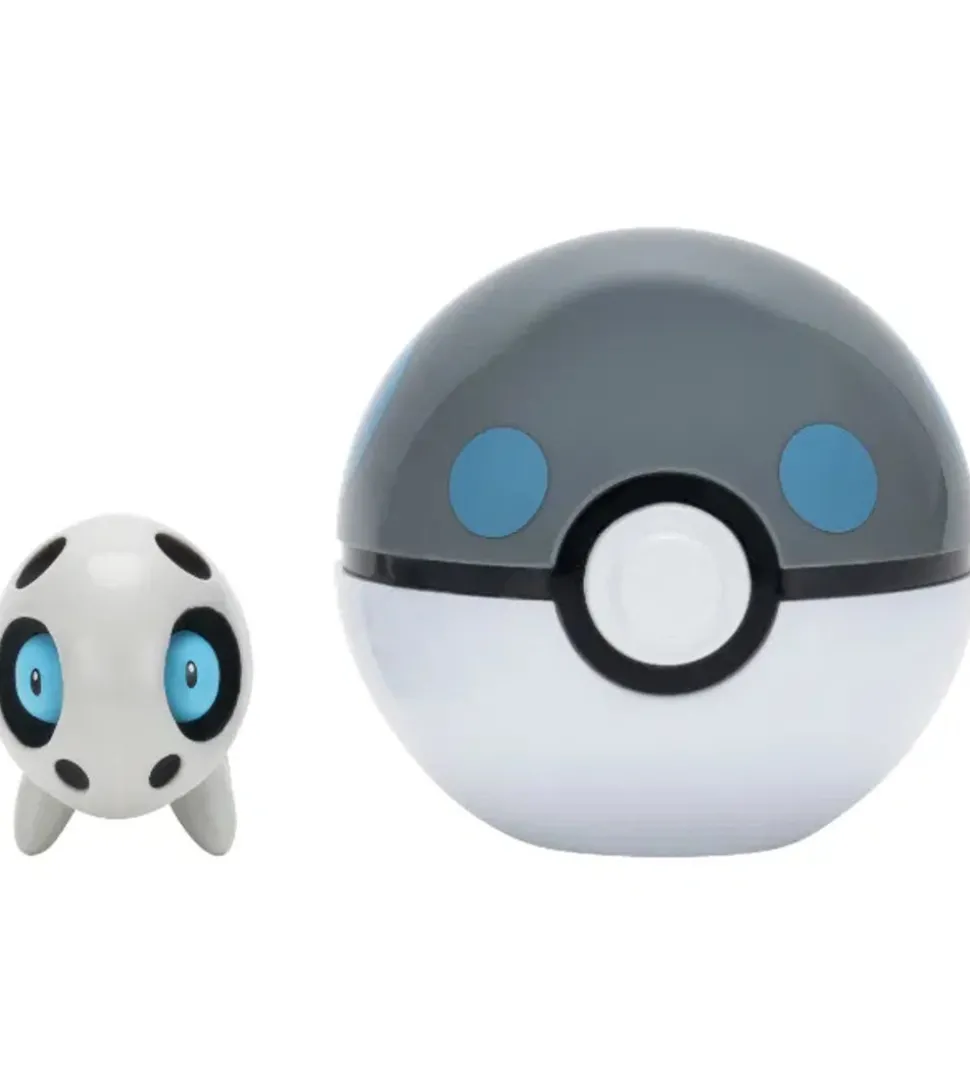 Pokémon Figur - Clip 'N' Go - Aron m. Heavy Ball