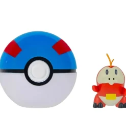 Pokémon Figur - Clip 'N' GO - Fuecoco m. Great Ball