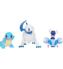 Pokémon Figurer - Battle Figure - Squirtle/Absol/Skorupi