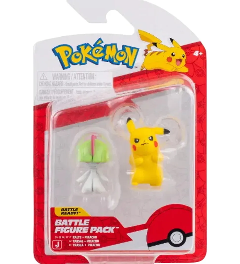 Pokémon Figurer - Battle Figure - Ralts/Pikachu