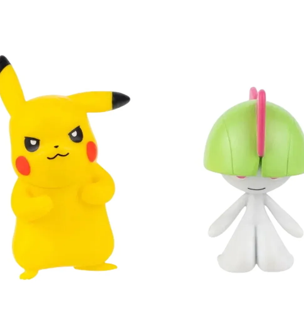 Pokémon Figurer - Battle Figure - Ralts/Pikachu