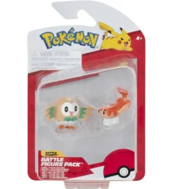 Pokémon Figurer - 2-pak - Battle Figure - Tatsugiri/Rowlet