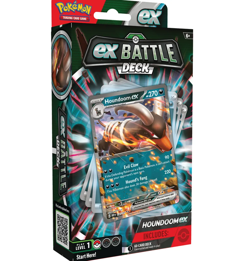 Pokémon Samlekort - Battle Deck - Houndoom ex