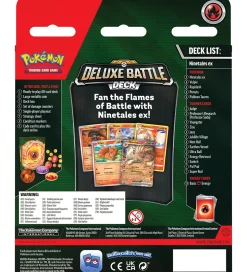 Pokémon Samlekort - Deluxe Battle Deck - Ninetales ex