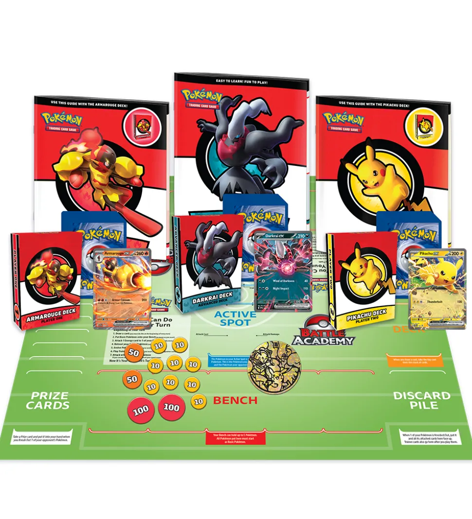 Pokémon Spil - Battle Academy m. Samlekort