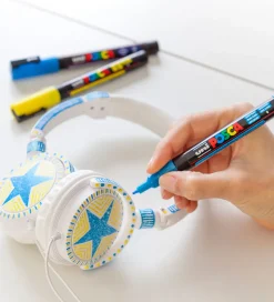 Posca Tuscher - PC-3M - 4 stk. - Blå/Grøn/Lilla m. Glimmer