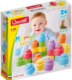 Quercetti Byggeklodser - 24 stk. - Momy Soft