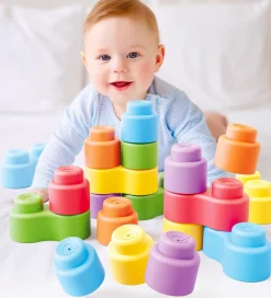 Quercetti Byggeklodser - 24 stk. - Momy Soft