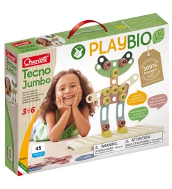 Quercetti Byggesæt - PlayBio Tecno Jumbo - 45 dele - 86165