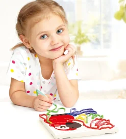 Quercetti Kreasæt - Fanta Filo Zoo - Kreativ Leg med Tråd