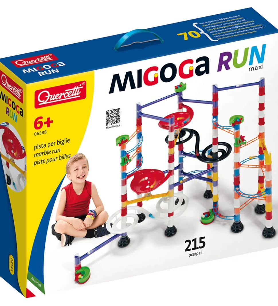 Quercetti Kuglebane - Migoga Run Maxi - 215 Dele - 6588