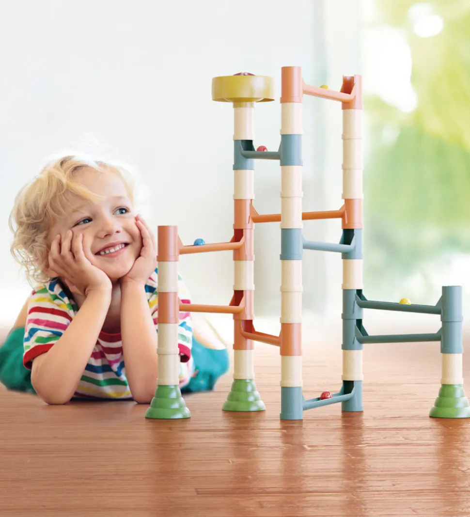 Quercetti Kuglebane - Migoga Marble Run Playbio - 49 Dele - 8653