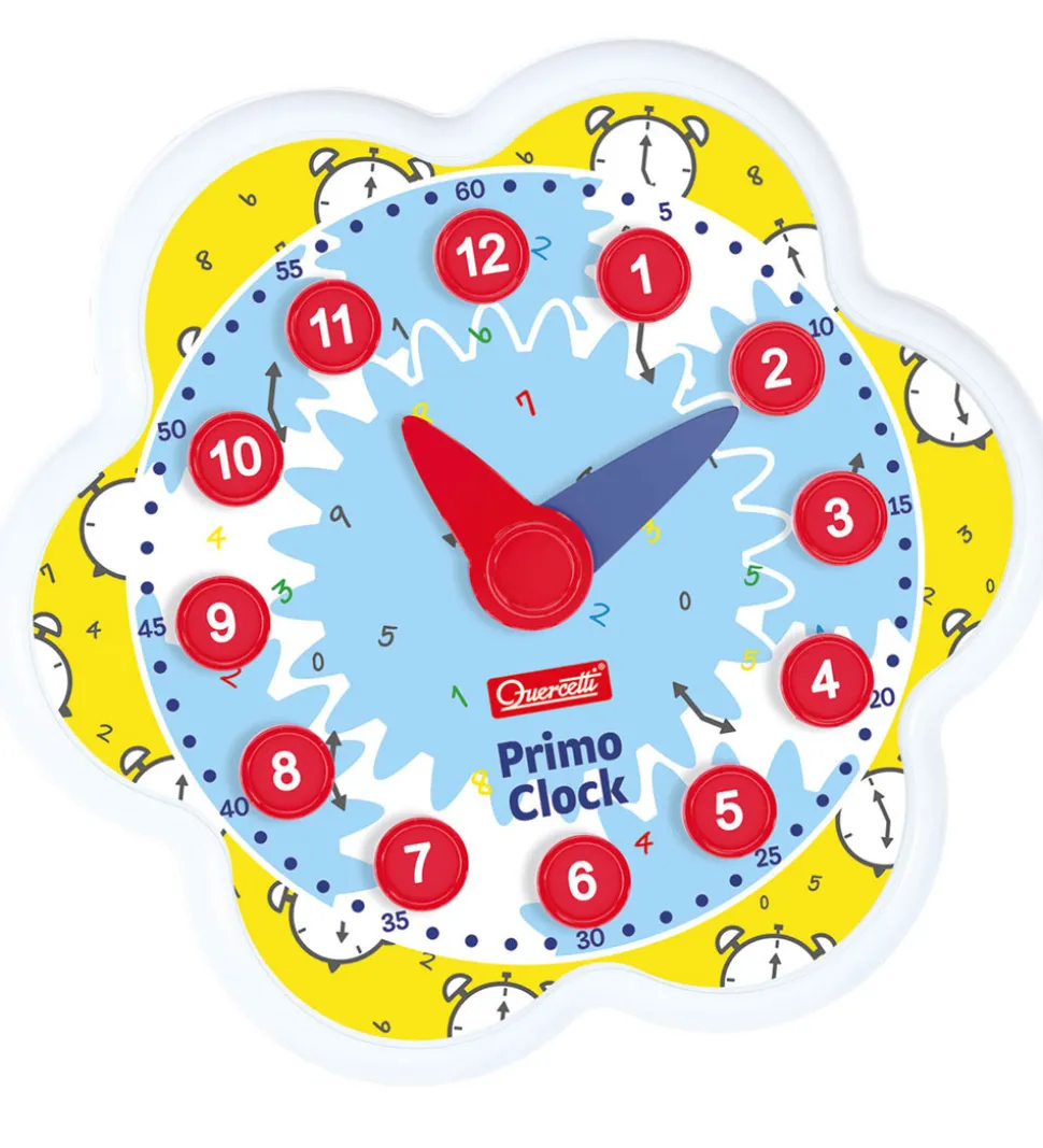 Quercetti Legetøjsur - Lær Klokken - Play Montessori - 0624