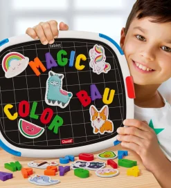 Quercetti Magnetisk Tavle - Bogstaver/Figurer - 58 Dele - 5321