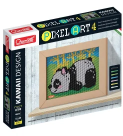 Quercetti PixelArt 4 - Panda - 4800 Dele - 00797