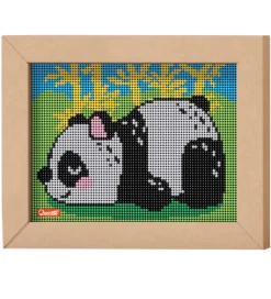 Quercetti PixelArt 4 - Panda - 4800 Dele - 00797