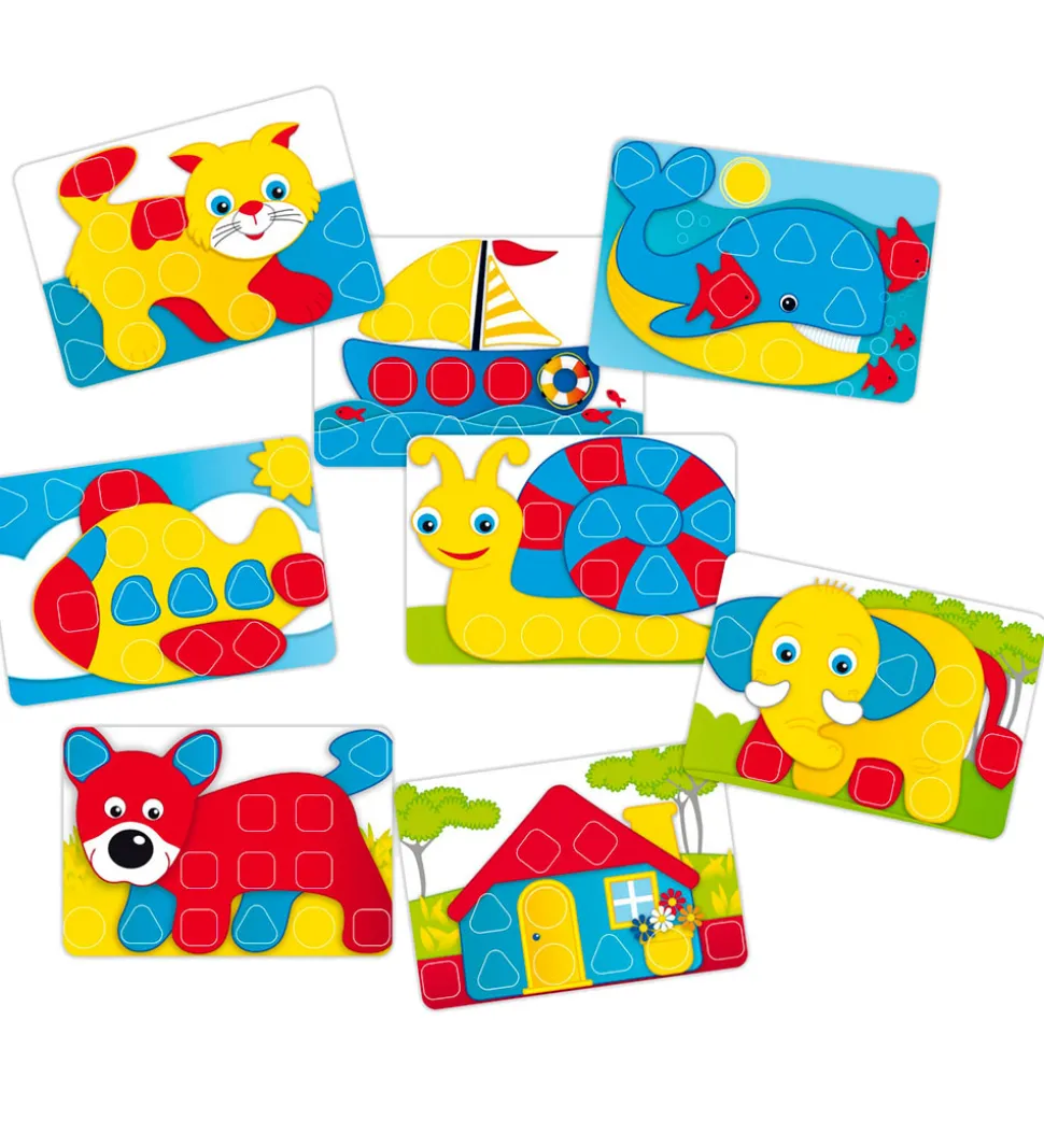 Quercetti Stiftmosaik - Fantacolor Baby - 40 Dele - 4401