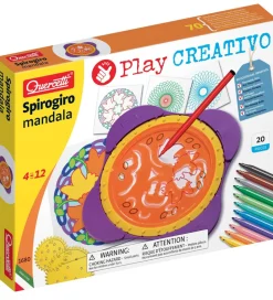 Quercetti Tegnesæt - Spirogiro Mandala - 20 Dele - 1680