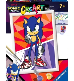 Ravensburger CreArt Malesæt - Sonic Prime