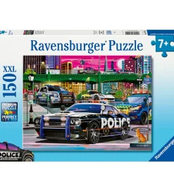 Ravensburger Puslespil - 150 Brikker - Police On Patrol