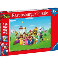 Ravensburger Puslespil - 200 Brikker - Super Mario Adventure